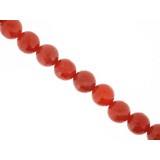 Red Agate - Faceted Round - 12mm Red Agate - Faceted Round - 12mm