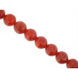Red Agate - Faceted Round - 14mm Red Agate - Faceted Round - 14mm