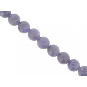 Amethyst - Faceted Round - 12mm