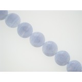 Blue Lace Agate - Disc - 20mm Blue Lace Agate - Disc - 20mm