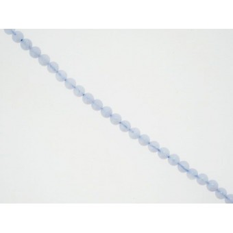 Blue Lace Agate - Round - 4mm