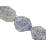 Charoite - Hexagon - 25x35mm Charoite - Hexagon - 25x35mm