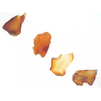 Carnelian - Faceted Fragment - 35-45mm
