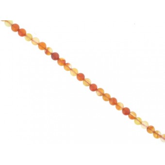 Carnelian - Round - 4mm Carnelian - Round - 4mm