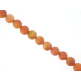Carnelian - Faceted Round - 10mm Carnelian - Faceted Round - 10mm