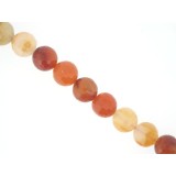 Carnelian - Faceted Round - 12mm Carnelian - Faceted Round - 12mm