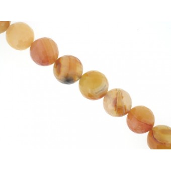 Carnelian - Faceted Round - 14mm