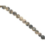 Chiastolite - Disc - 8mm Chiastolite - Disc - 8mm