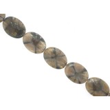 Chiastolite - Oval - 18x26mm Chiastolite - Oval - 18x26mm