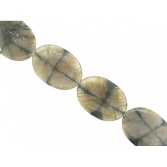 Chiastolite - Oval - 25x35mm Chiastolite - Oval - 25x35mm