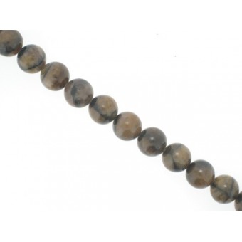 Chiastolite - Round - 10mm