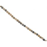 Chiastolite - Round - 4mm Chiastolite - Round - 4mm