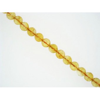 Citrine - Faceted Round - 10mm
