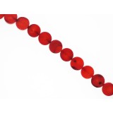 Red Coral - Disc - 10mm