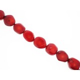 Red Coral - Nugget - 13mm x 18mm