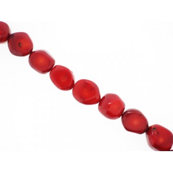 Red Coral - Nugget - 13mm x 18mm