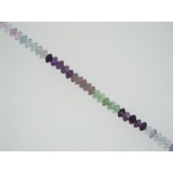 Fluorite (AA) - Rondel - 6mm Fluorite (AA) - Rondel - 6mm