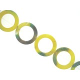 Frame - Yellow Agate - Disc - 30mm Frame - Yellow Agate - Disc - 30mm