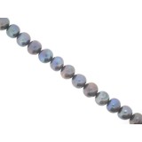 Pearl - Black - Round - 11mm
