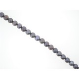 Pearl - Black - Round - 7mm