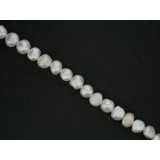 Pearl - White - Nugget - 8mm