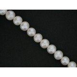 Pearl - White - Round - 10mm