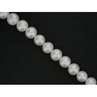 Pearl - White - Round - 10mm