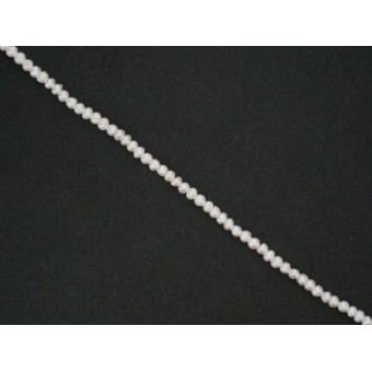 Pearl - White - Round - 3mm