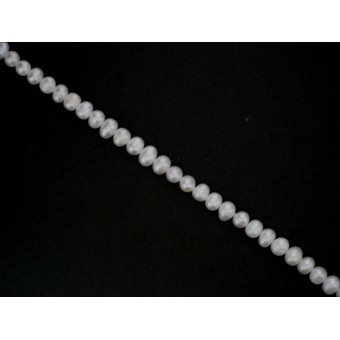 Pearl - White - Round - 6mm