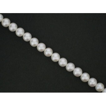 Pearl - White - Round - 7mm