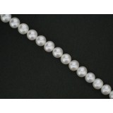 Pearl - White - Round - 8mm (AAA)
