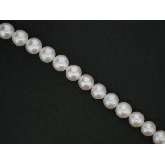 Pearl - White - Round - 8mm