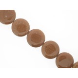 Gold Stone - Disc - 20mm Gold Stone - Disc - 20mm