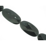 Onyx - Faceted Oval - 25x50mm Onyx - Faceted Oval - 25x50mm