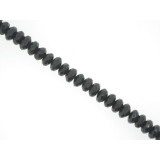 Onyx - Faceted Rondel - 8mm Onyx - Faceted Rondel - 8mm