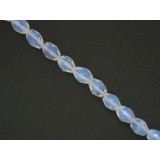 Opalite - Faceted Barrel - 8x10mm Opalite - Faceted Barrel - 8x10mm