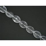Quartz - Faceted Oval - 15x20mm Quartz - Faceted Oval - 15x20mm