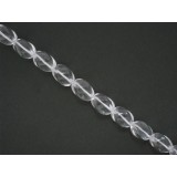 Quartz - Oval Twist - 10x13mm Quartz - Oval Twist - 10x13mm