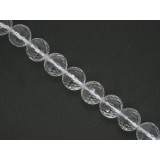 Quartz - Faceted Round - 12mm Quartz - Faceted Round - 12mm