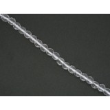 Quartz - Faceted Round - 6mm Quartz - Faceted Round - 6mm