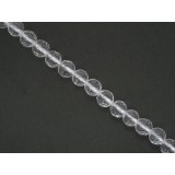 Quartz - Faceted Round - 8mm Quartz - Faceted Round - 8mm