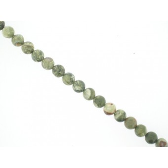 Rainforest Jasper - Round - 6mm