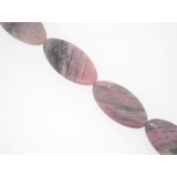 Rhodonite - Oval - 20x40mm Rhodonite - Oval - 20x40mm
