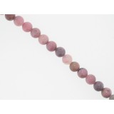 Rhodonite - Round - 10mm Rhodonite - Round - 10mm