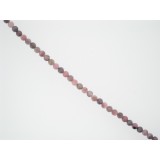 Rhodonite - Round - 4mm Rhodonite - Round - 4mm