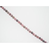 Rhodonite - Round - 6mm Rhodonite - Round - 6mm