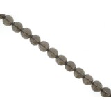 Smokey Quartz - Faceted Round - 8mm