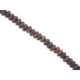 Red Tiger Eye - Rondel - 8mm Red Tiger Eye - Rondel - 8mm