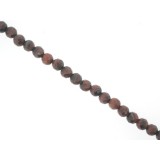 Red Tiger Eye - Faceted Round - 6mm Red Tiger Eye - Faceted Round - 6mm
