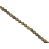 Tiger Eye - Faceted Round - 6mm Tiger Eye - Faceted Round - 6mm